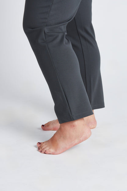 Pantalon à jambe droite en carbone 