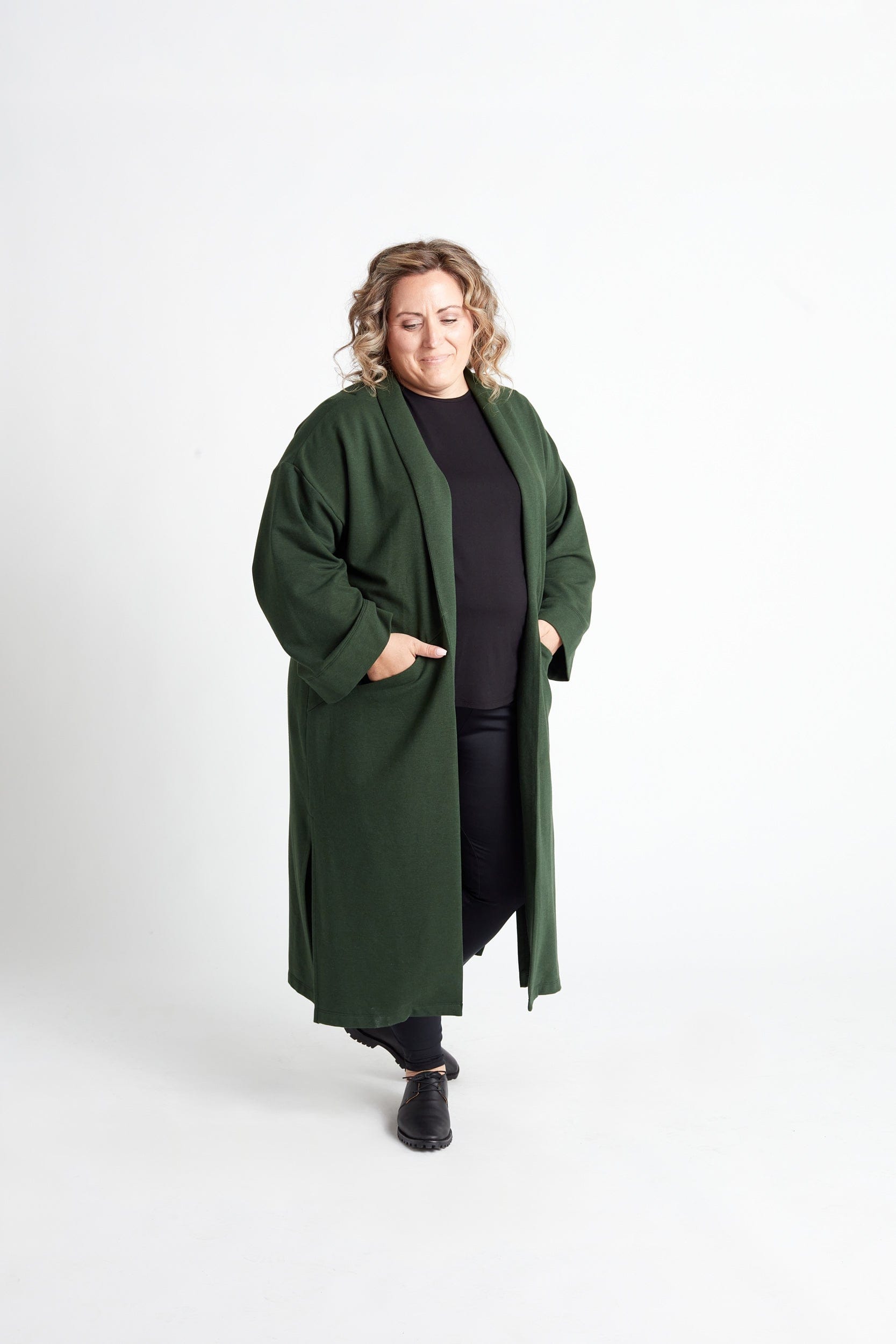 Fleece coatigan 2024